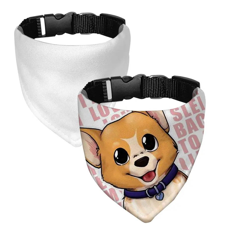 Sublimation White Blank Dog Pe - Bandana Blank White reseña y precio