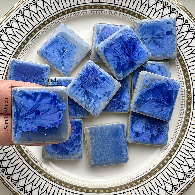 100g DIY Ceramic Mosaic Tiles  - Ceramic Tile Blank reseña y precio
