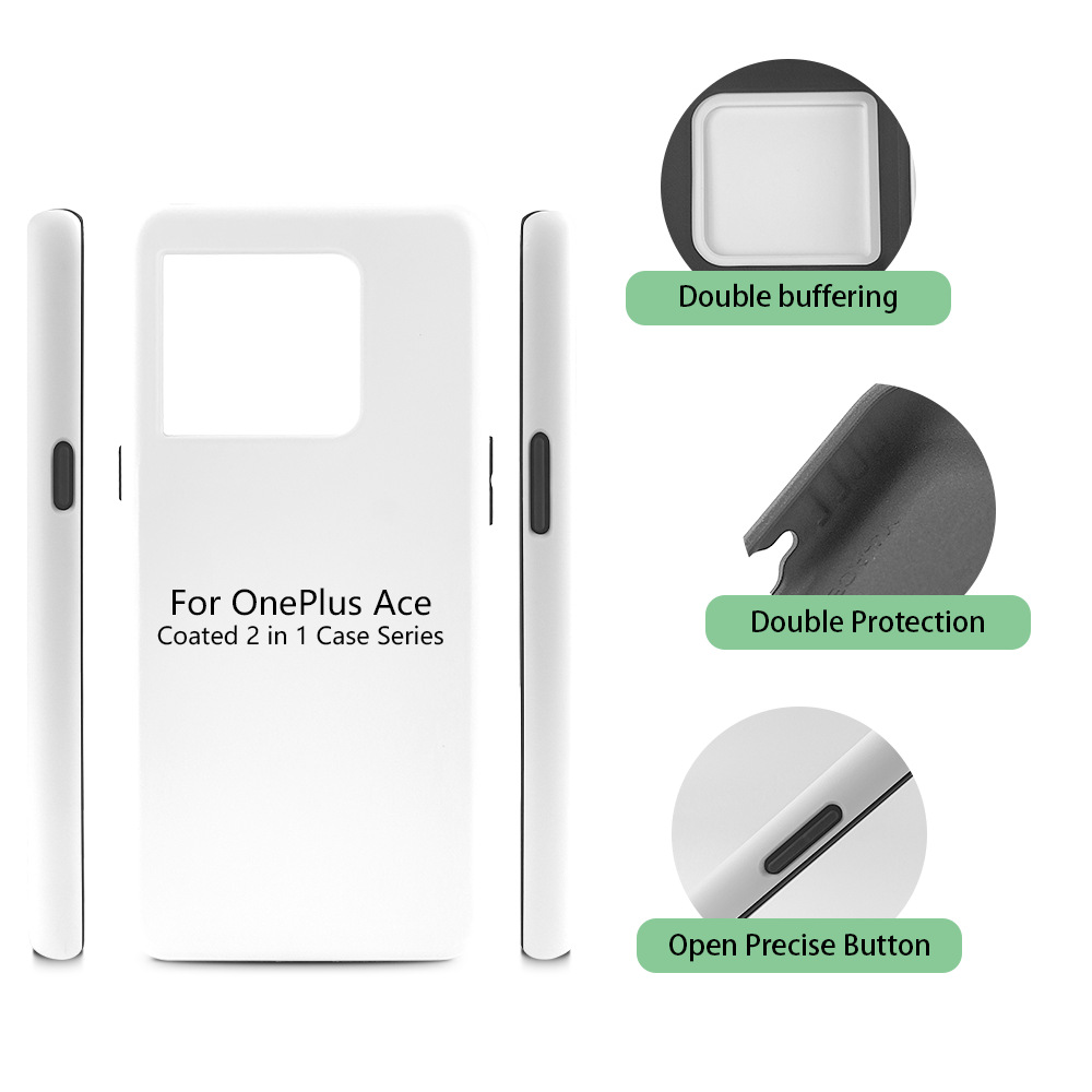 FONLYU 5pcs Coated 2 in 1 Blan - Phone Case Blank Print reseña y precio