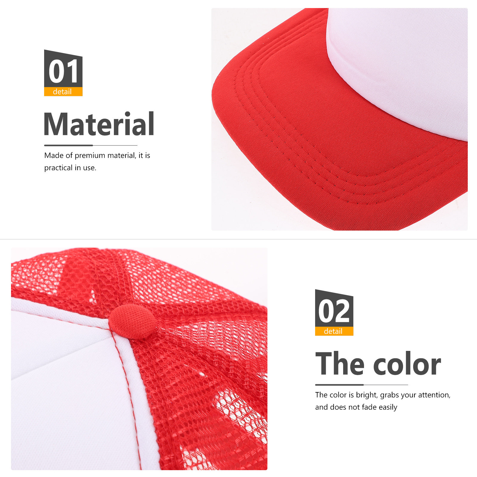 10pcs Blank Mesh Baseball Caps - Hat Sublimation Blank reseña y precio