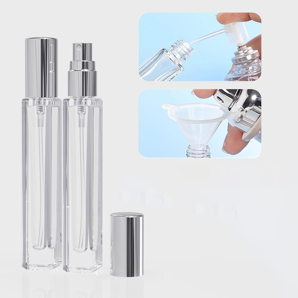 5-Piece Cologne Atomizer Empty - Water Bottle Blank reseña y precio