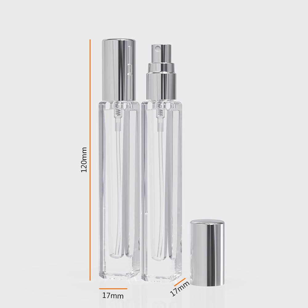 5-Piece Cologne Atomizer Empty - Water Bottle Blank reseña y precio