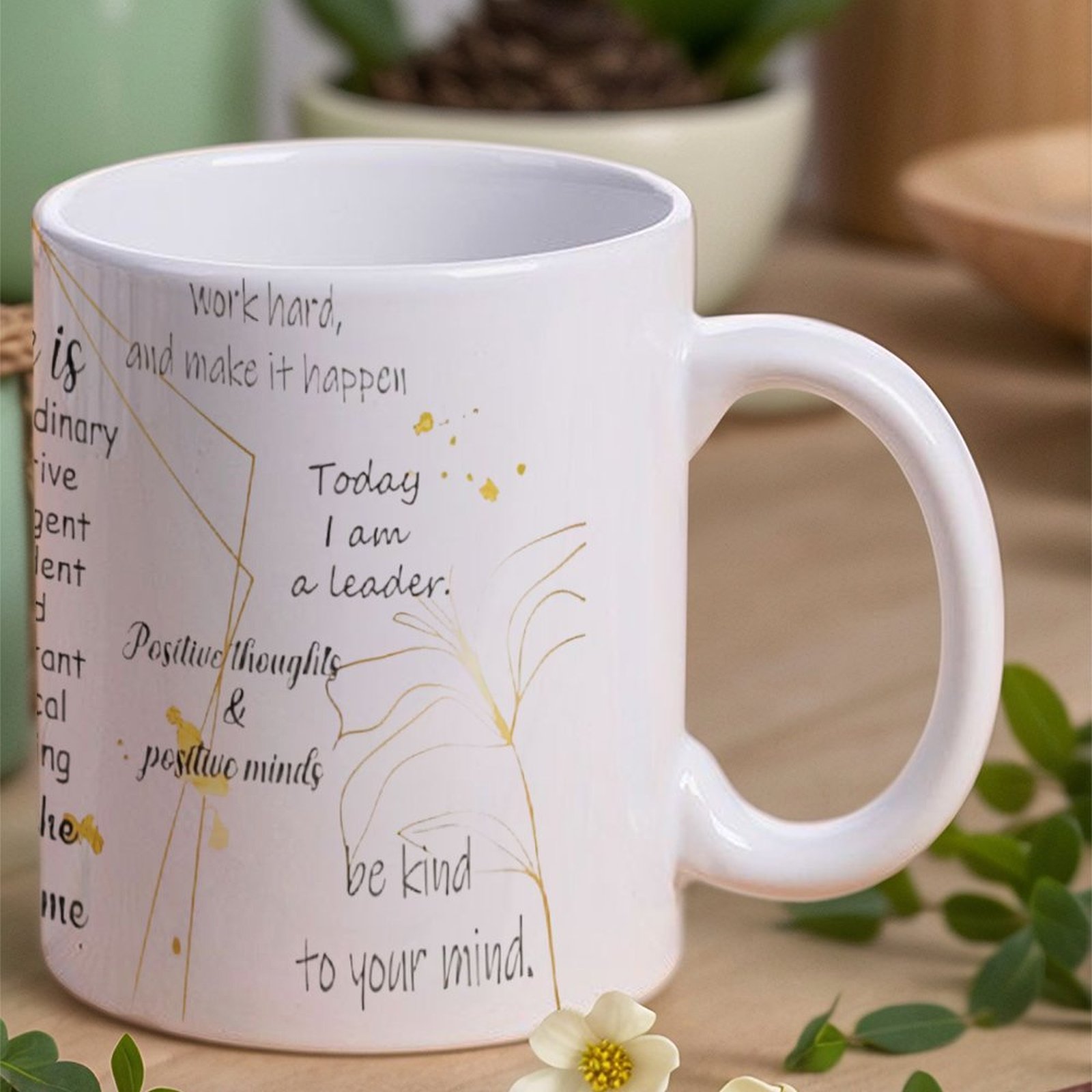 A Poster With A Quote About Sh - Sublimation Mug White reseña y precio