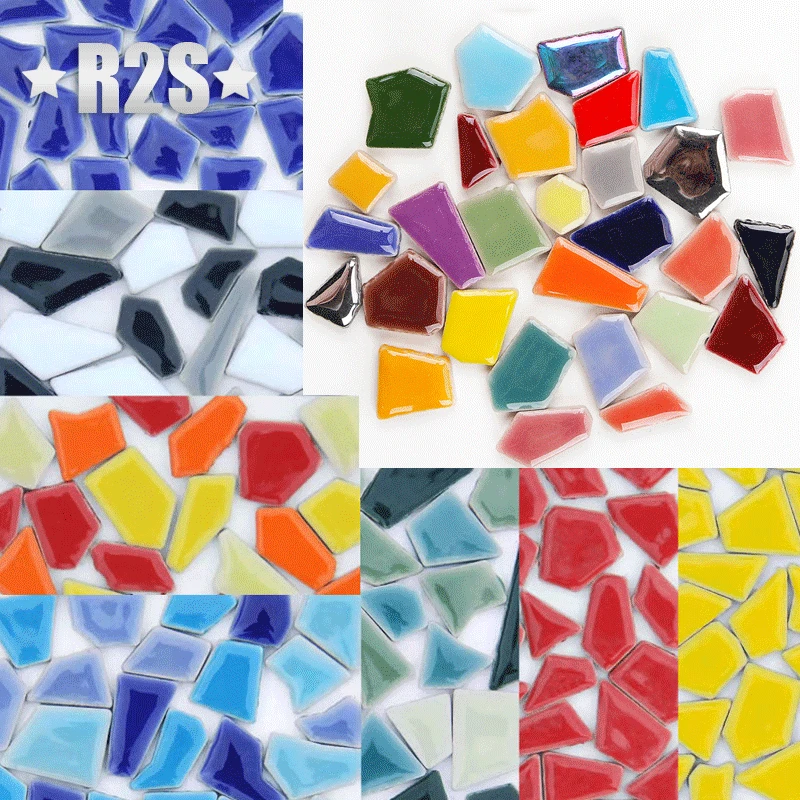 100g Porcelain Mosaic Tiles DI - Ceramic Tile Blank reseña y precio