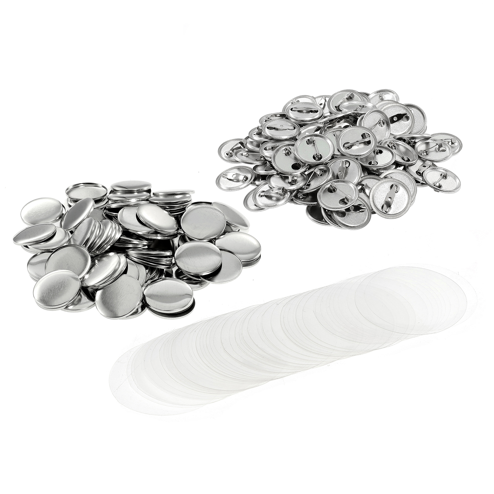 100PCS Metal Back Badge Button - Button Badge Blank reseña y precio