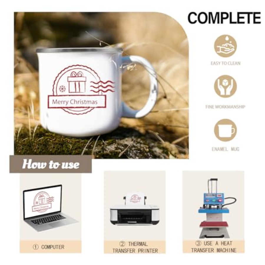 16 Pack Sublimation Blanks Ena - Sublimation Mug White reseña y precio