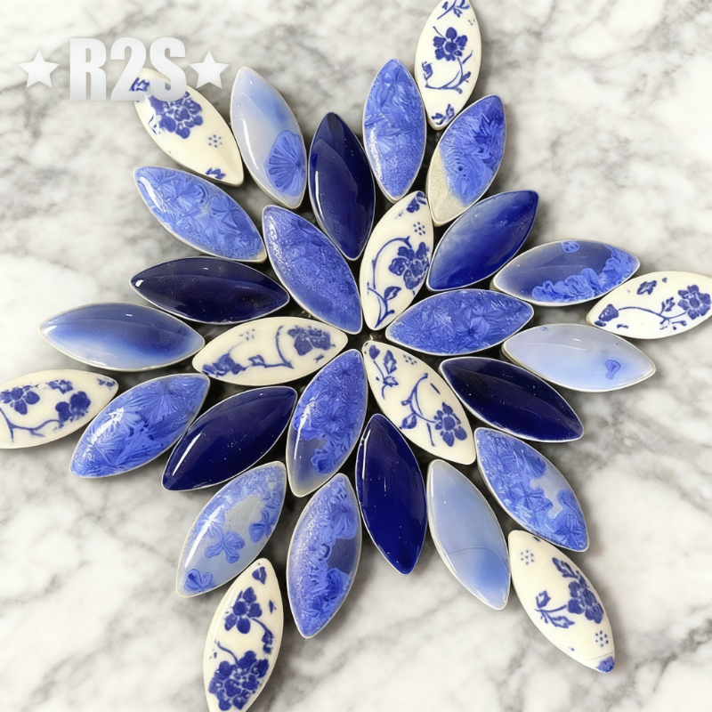 100g Mix color Irregular Ceram - Ceramic Tile Blank reseña y precio