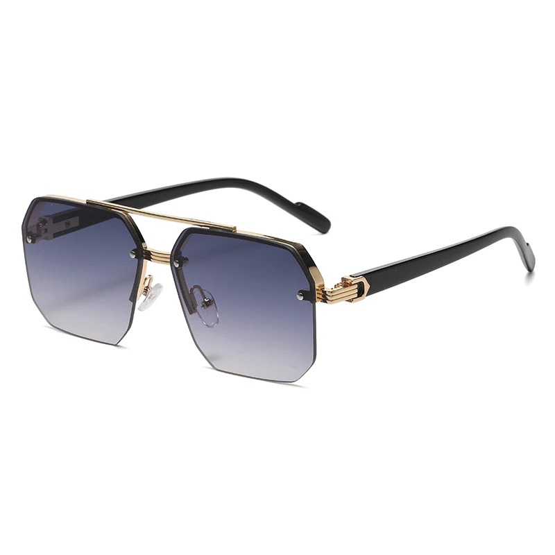 Men's Metal Sunglasses Square  - Metal Photo Panel reseña y precio