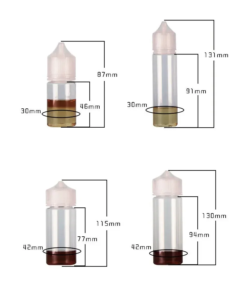 50PCS 30/60/100/120ml Empty Pl - Water Bottle Blank reseña y precio