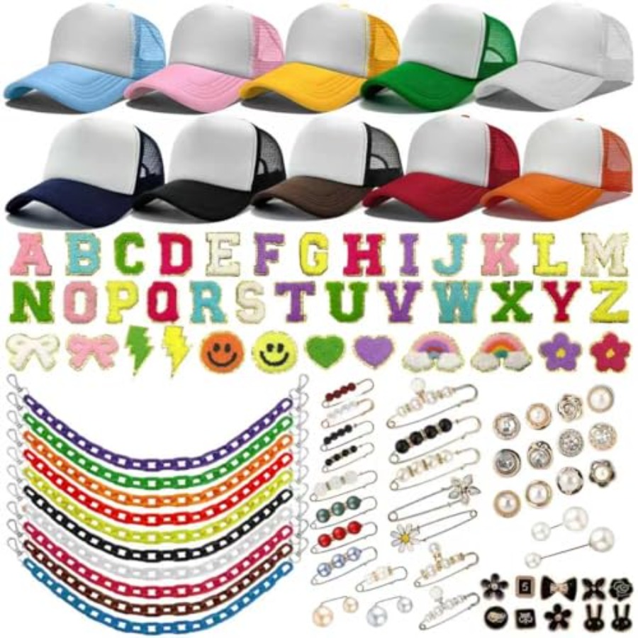 10 Pack Blank Trucker Hats DIY - Hat Sublimation Blank reseña y precio