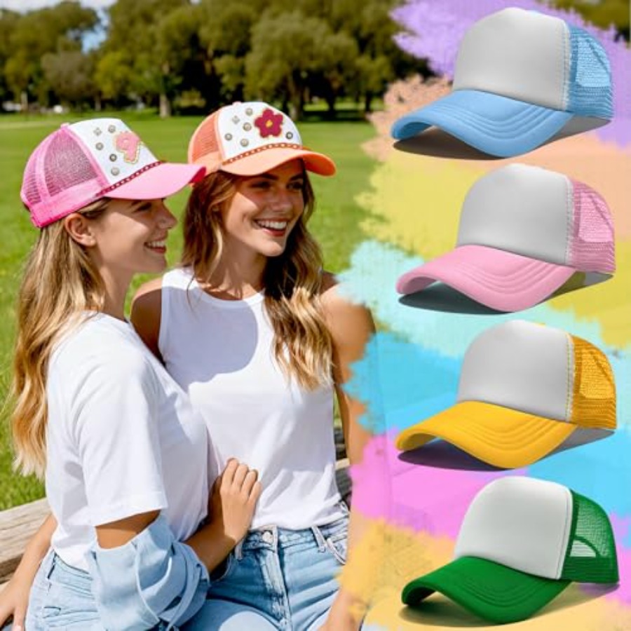 10 Pack Blank Trucker Hats DIY - Hat Sublimation Blank reseña y precio