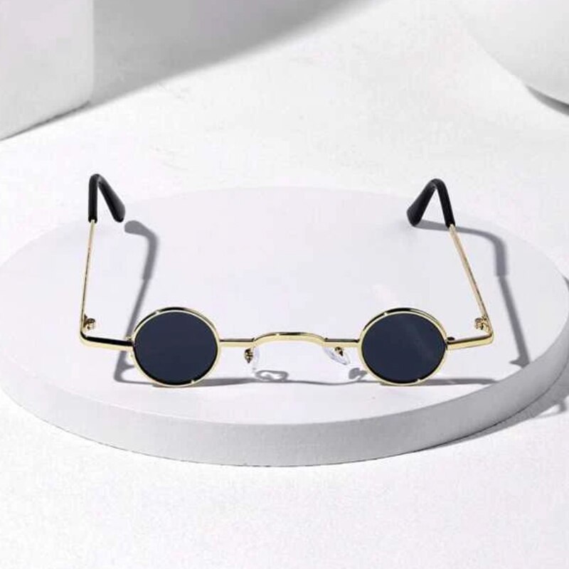 Vintage Rock Punk Man Sunglass - Metal Photo Panel reseña y precio