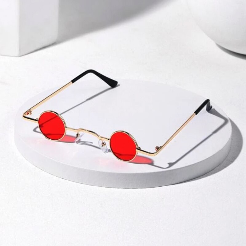 Vintage Rock Punk Man Sunglass - Metal Photo Panel reseña y precio