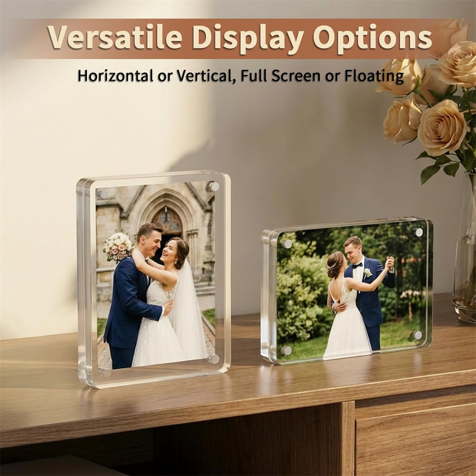 Acrylic Magnetic Photo Frame 2 - Photo Acrylic Block reseña y precio