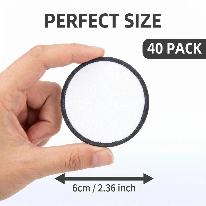 40 PCs Sublimation Patches Clo - Hat Sublimation Blank reseña y precio