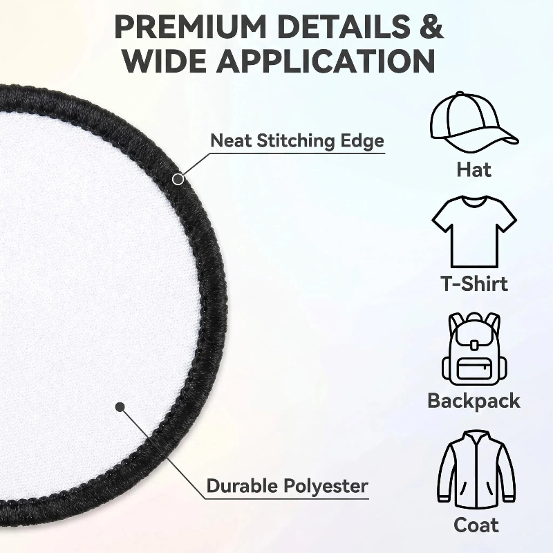 40 PCs Sublimation Patches Clo - Hat Sublimation Blank reseña y precio