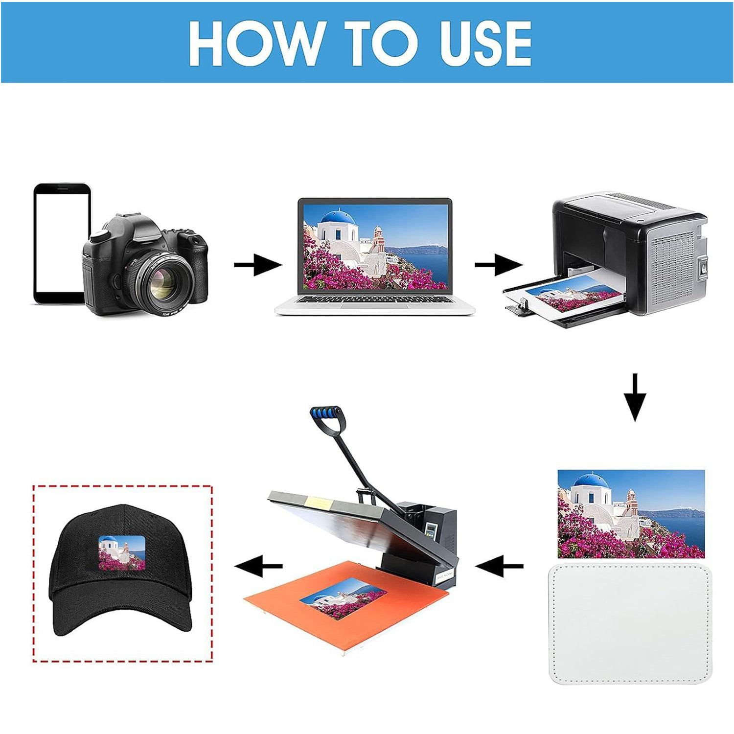 Sublimation Blanks Leatherette - Hat Sublimation Blank reseña y precio