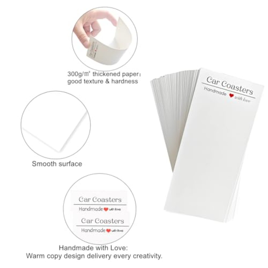 Sets Car Coaster Packaging for - Coaster Sublimation Blank reseña y precio