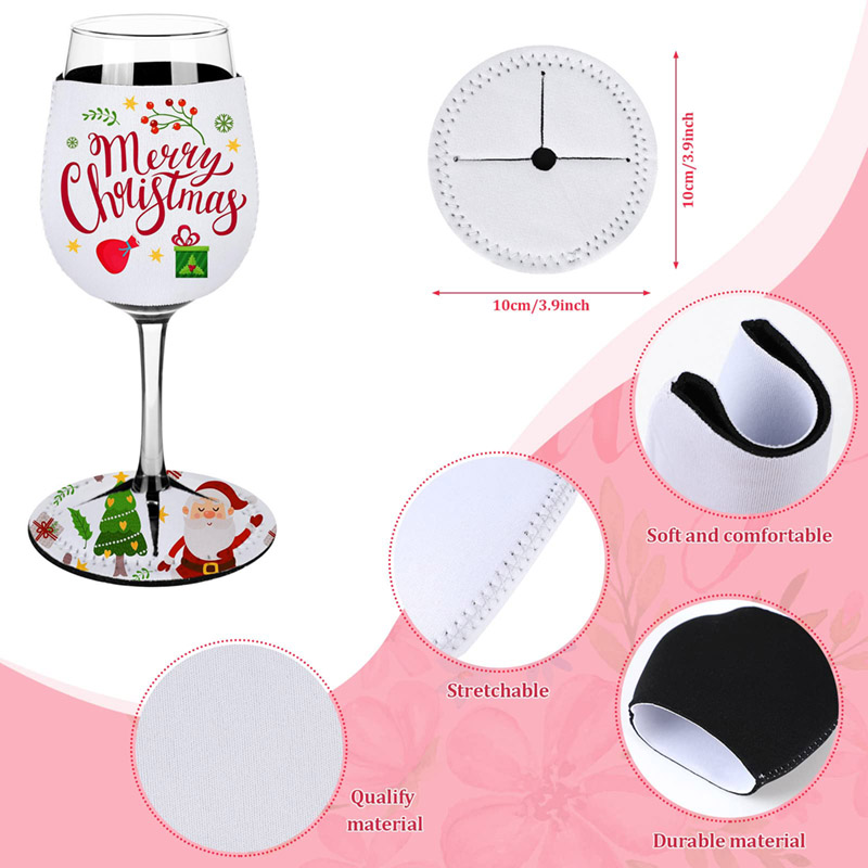 5/10Pcs Sublimation Wine Bottl - Coaster Sublimation Blank reseña y precio