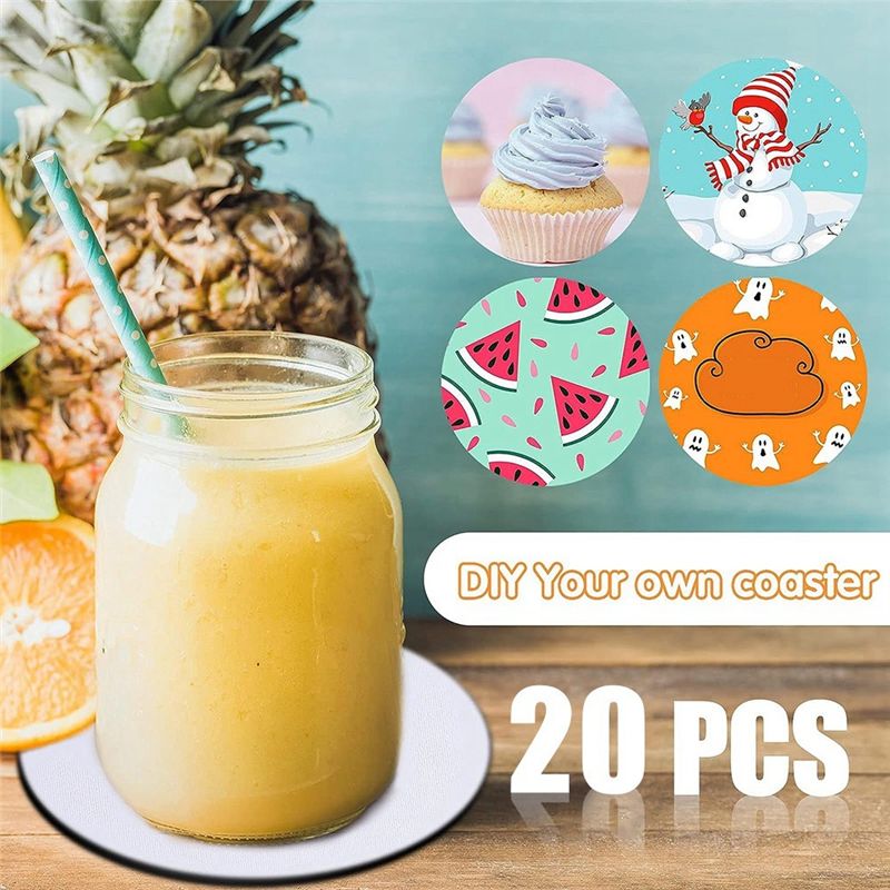 AB46-Sublimation Blank Coaster - Coaster Sublimation Blank reseña y precio