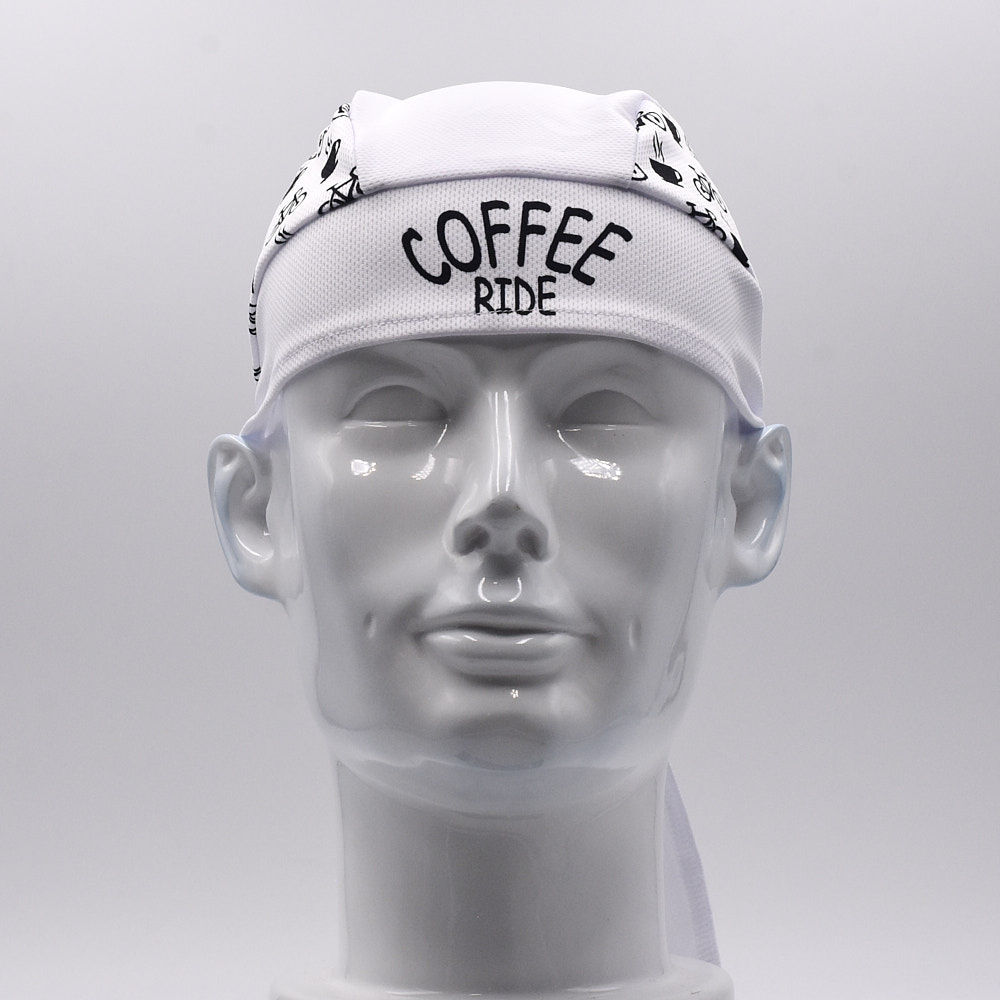 Classic Men White Cycling Cap  - Bandana Blank White reseña y precio