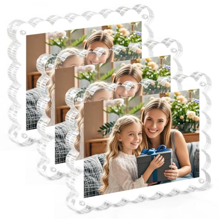 3Pack Magnetic Acrylic Picture - Photo Acrylic Block reseña y precio