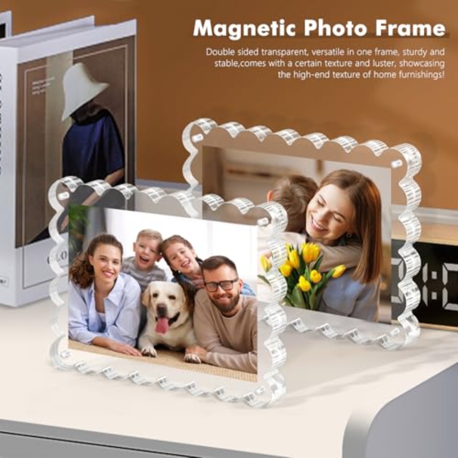 3Pack Magnetic Acrylic Picture - Photo Acrylic Block reseña y precio