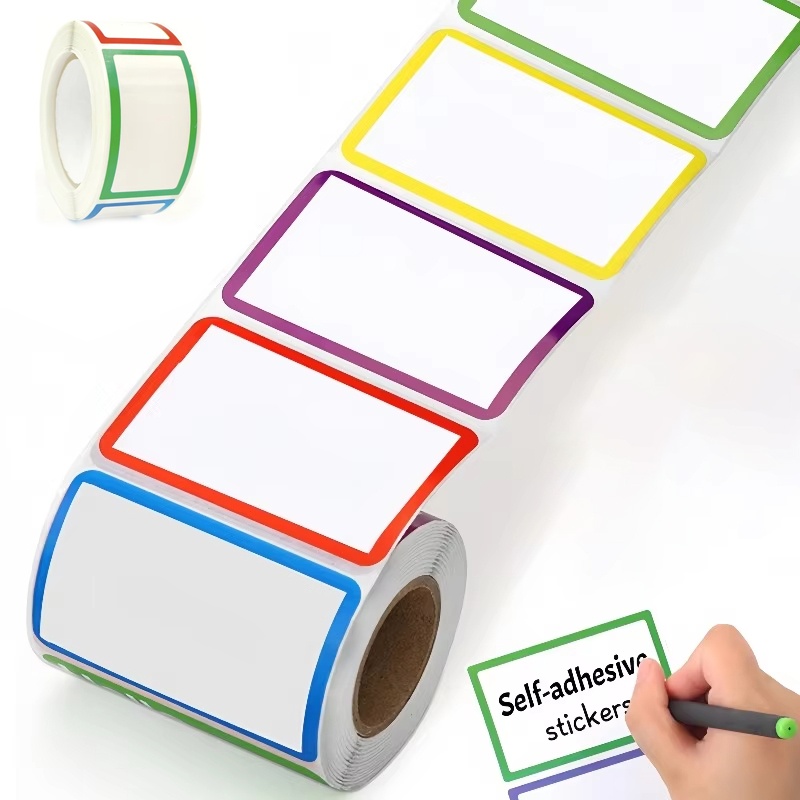 1 Roll Colorful Blank Handwrit - Water Bottle Blank reseña y precio