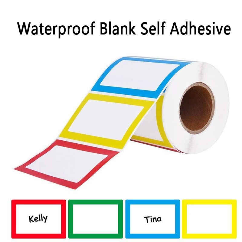 1 Roll Colorful Blank Handwrit - Water Bottle Blank reseña y precio