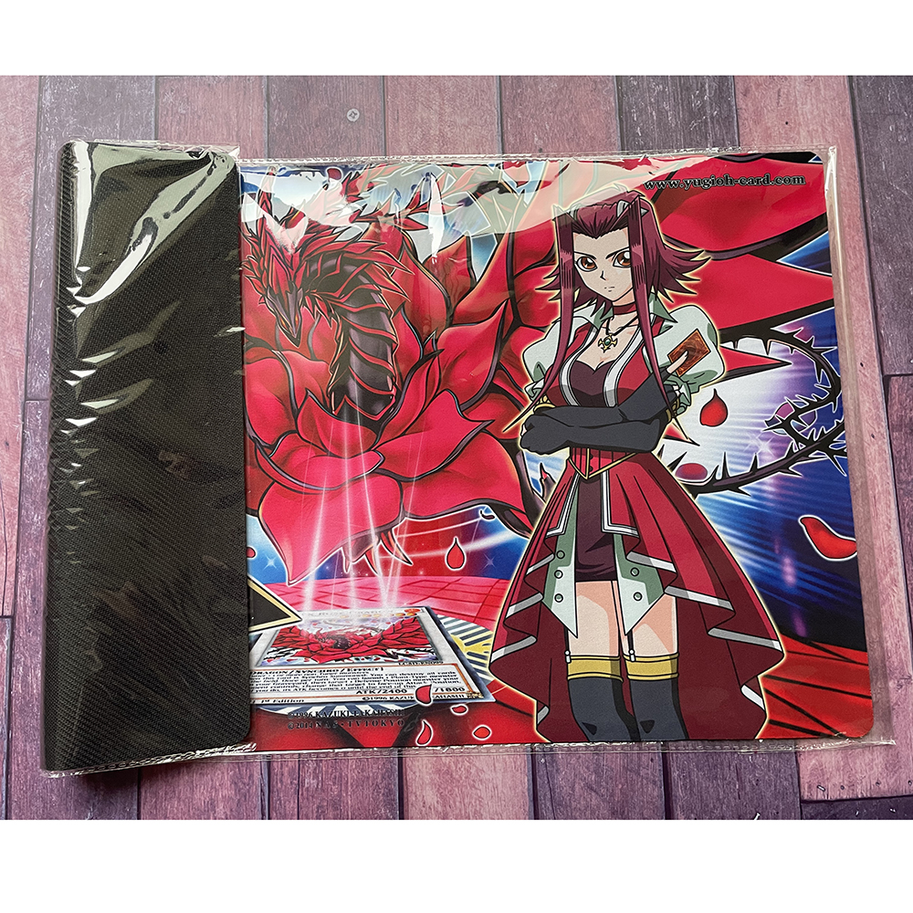 Yu-Gi-Oh Black Rose Dragon Aki - Door Mat Blank reseña y precio