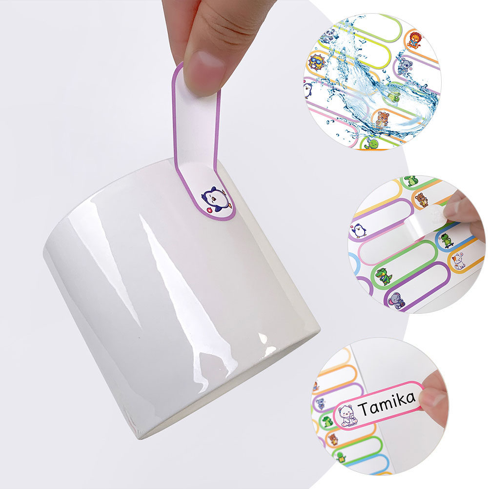 10 Sheets Writable Name Tag St - Water Bottle Blank reseña y precio