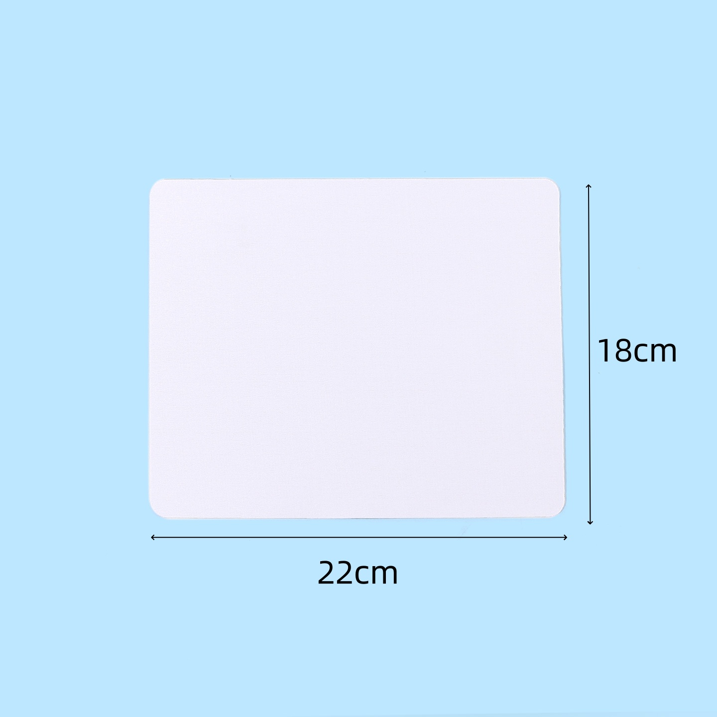 20pc/lot 22*18cm Blank Sublima - Mouse Pad Blank Sublimation reseña y precio