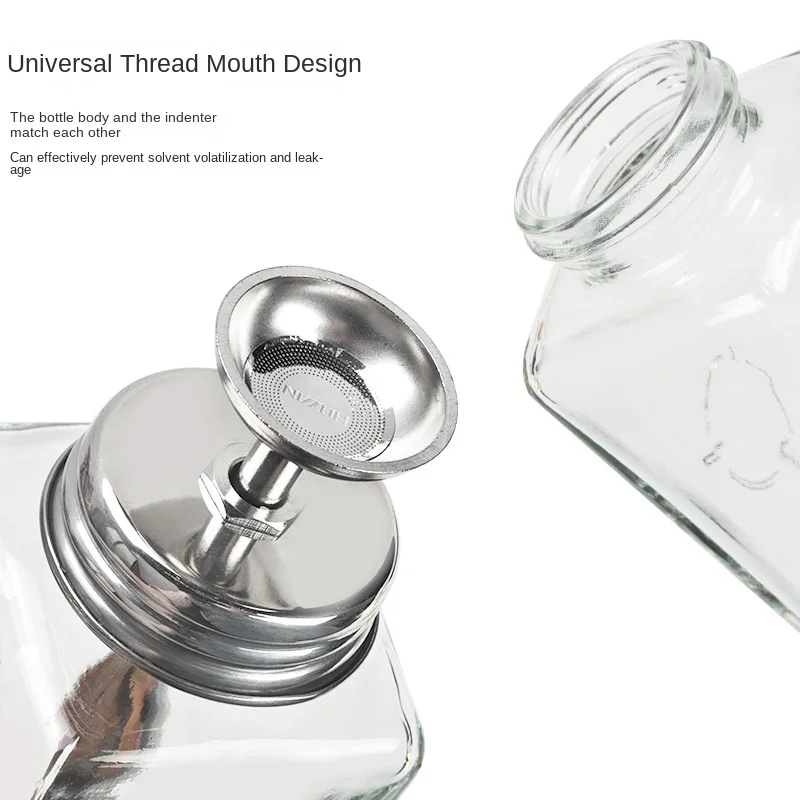 Nail glass bottle press funnel - Water Bottle Blank reseña y precio