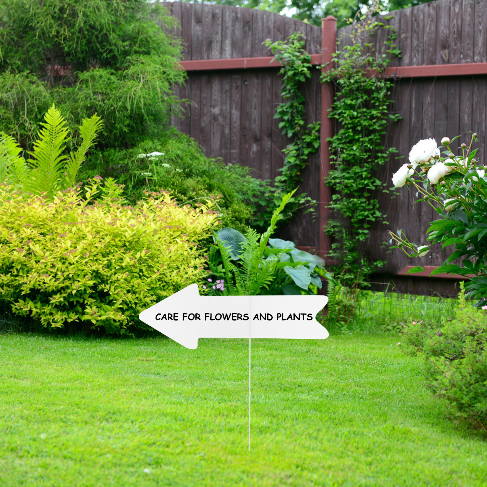 5Pcs Plastic Blank Yard Signs  - Yard Sign Blank reseña y precio