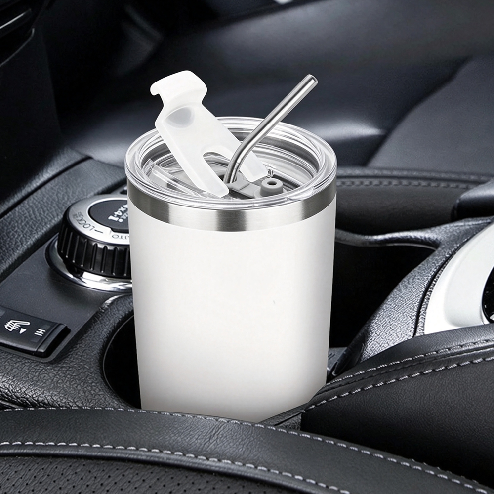 20oz Tumbler Mug with Lid and  - Tumbler 20Oz White reseña y precio