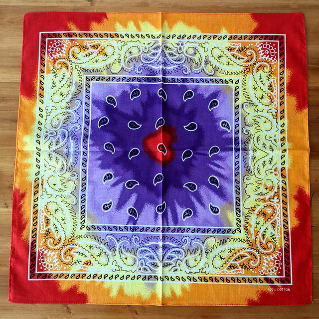 Cotton Headtie Square Scarf Co - Bandana Blank White reseña y precio