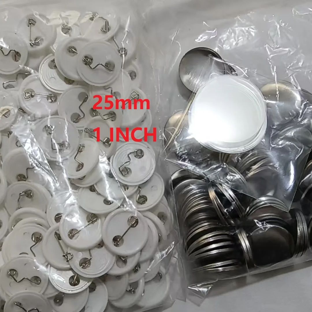 200set 25mm 32mm 37mm 44mm 58m - Button Badge Blank reseña y precio