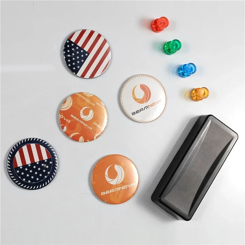 50/100PCS 25-75mm Magnet Refri - Button Badge Blank reseña y precio