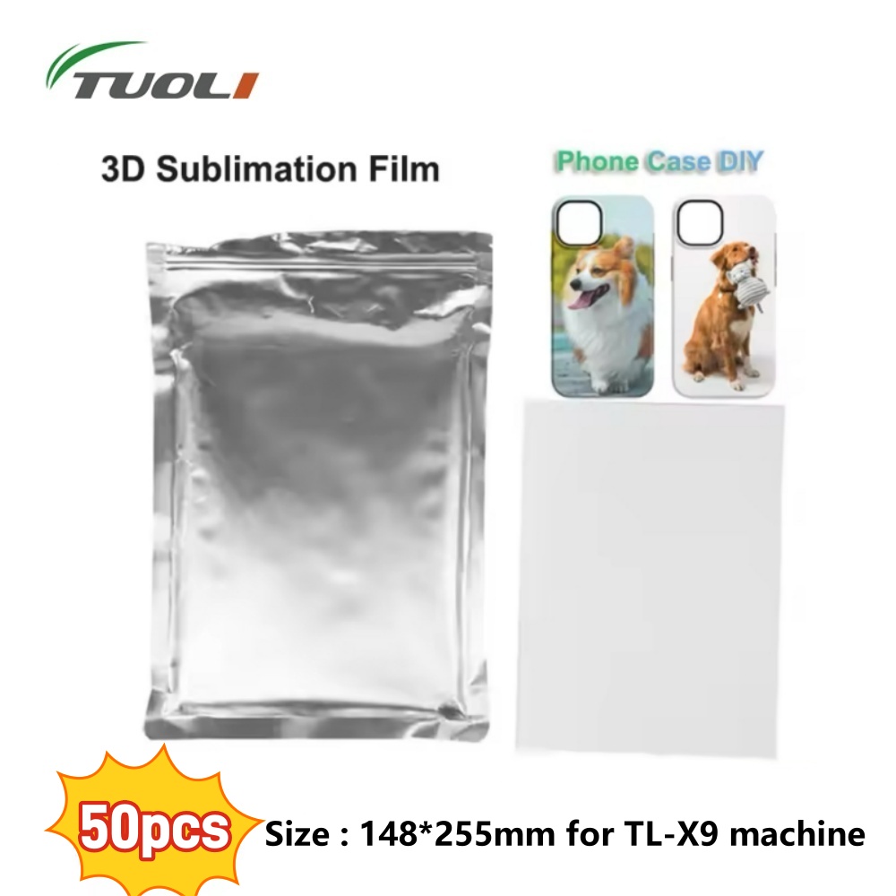 TUOLI 50pcs Phone Case Film DI - Phone Case Blank Print reseña y precio