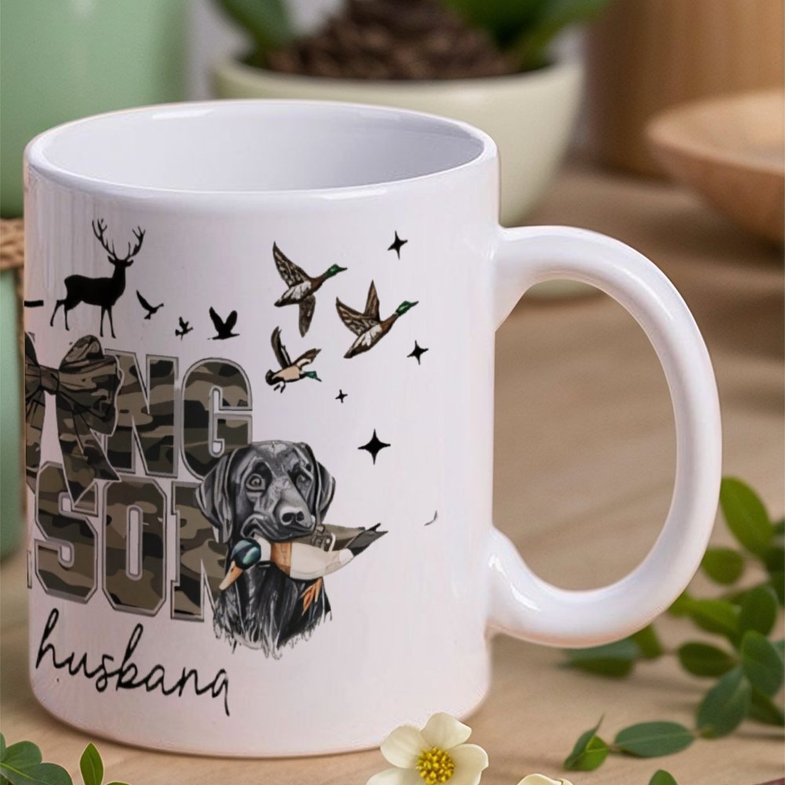 Hello Hunting Season Goodbye H - Sublimation Mug White reseña y precio