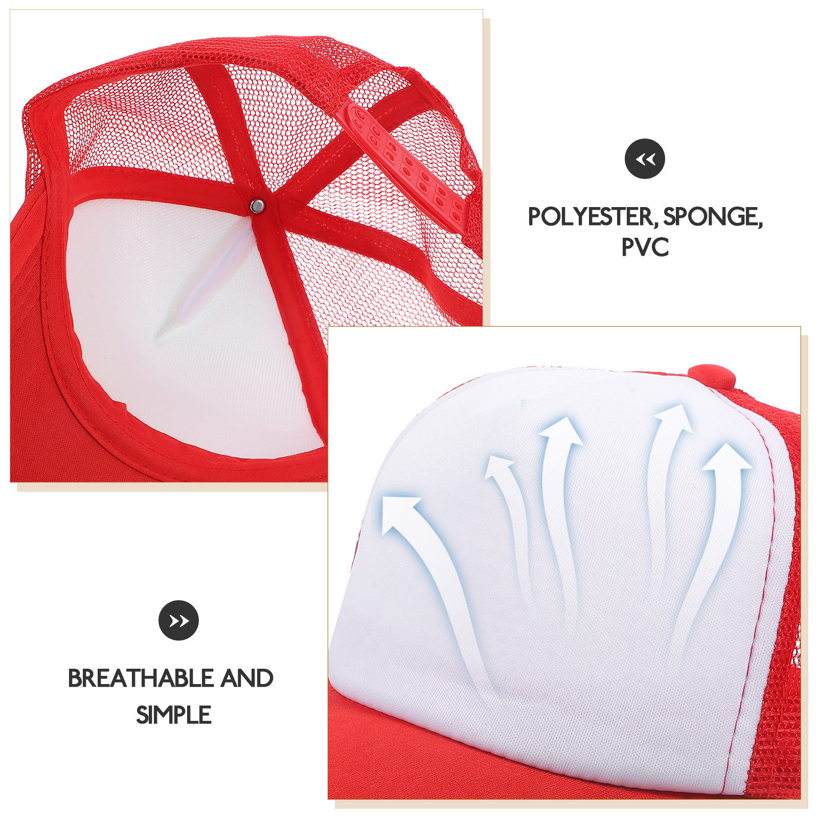 10Pcs Sublimation Blank Mesh B - Hat Sublimation Blank reseña y precio